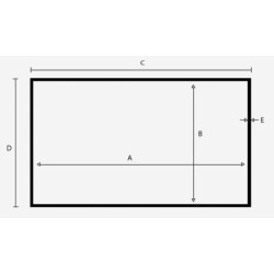 Pantalla Fija Vidium Fixed92-60