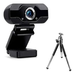 Cámara Web Jetion DCM153 Full HD 2048x1536 USB con Micrófono y Trípode