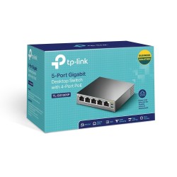 TP-LINK 5P TL-SG1005P Switch Gigabit