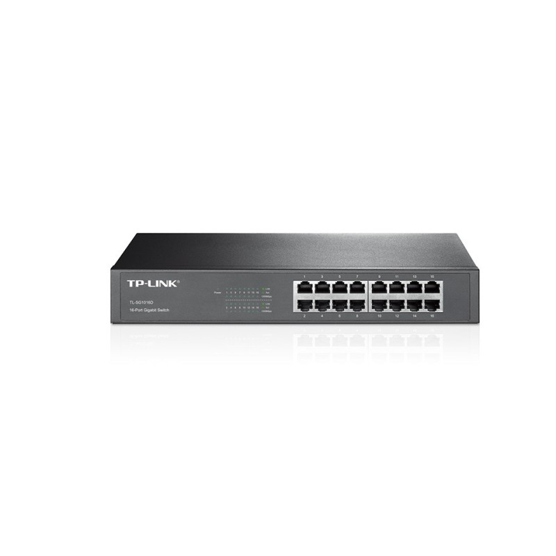TP-LINK Switch de 16 Puertos Gigabit TL-SG1016D TP-LINK Switch de 16 Puertos Gigabit TL-SG1016D