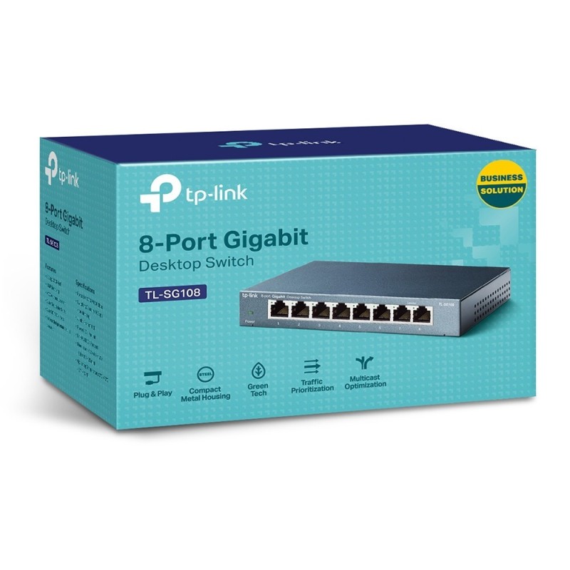 TP-LINK 8P TL-SG108 Switch TP-LINK 8P TL-SG108 Switch