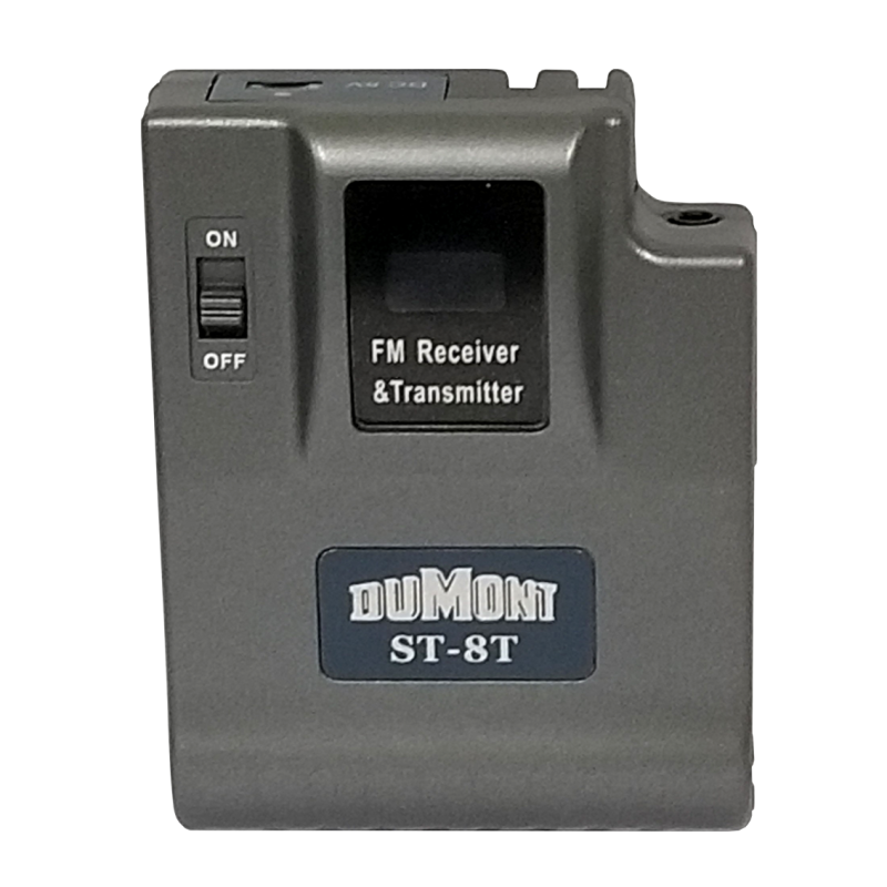 DUMONT Transmisor portátil de cintura para guía/traductor ST-8T DUMONT Transmisor portátil de cintura para guía/traductor ST-8T