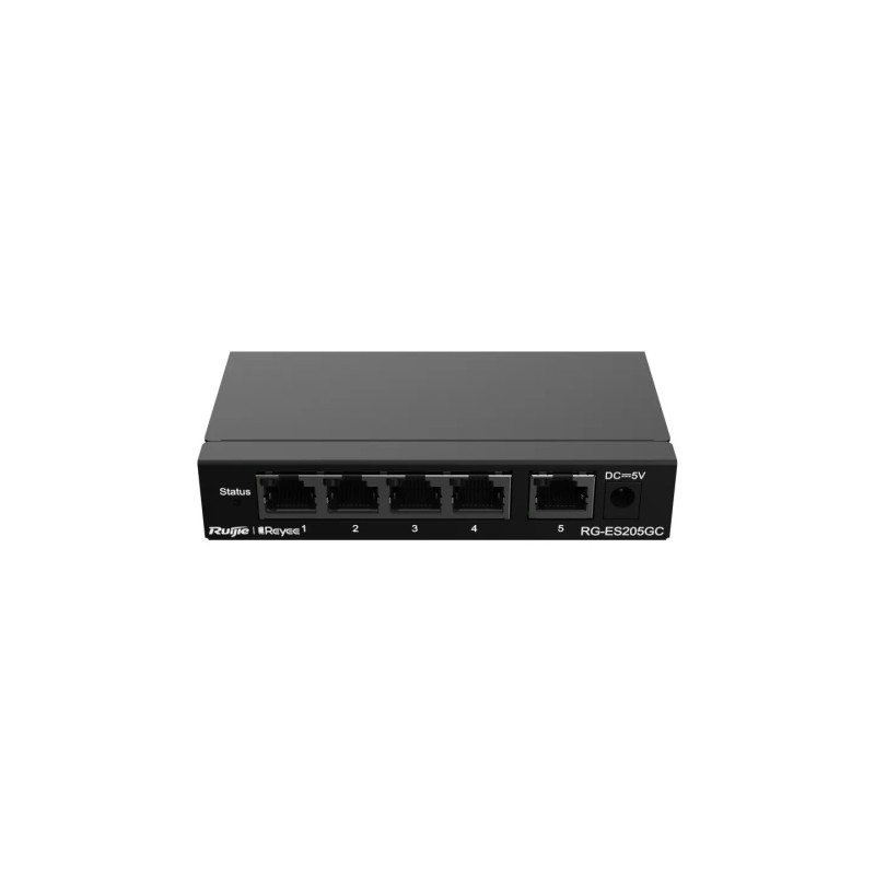 Ruijie Reyee RG-ES205GC - Switch Gigabit 5 Puertos Ruijie Reyee RG-ES205GC - Switch Gigabit 5 Puertos